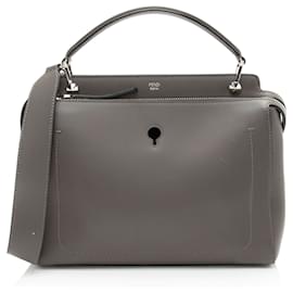 Fendi Dotcom Medium Satchel aus Kalbsleder