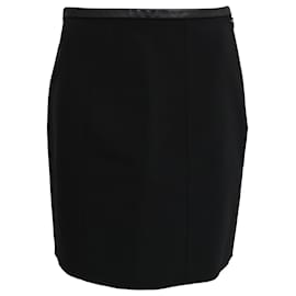 Falda Mini Alexander Wang en Poliéster Negro