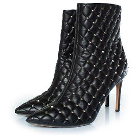 Botas de tobillo rockstud spike Valentino Garavani
