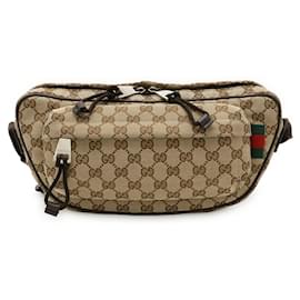 Borsa a tracolla in tela GG Gucci