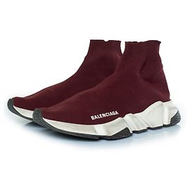 Baskets Speed de Balenciaga en bordeaux