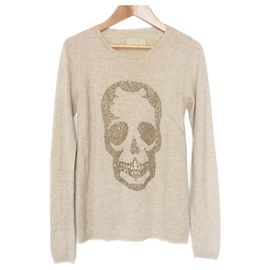 Autre Marque Zadig & Voltaire Tejido de Cachemira con Calavera