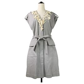 Autre Marque mina perhonen forest parade Lace 2way Coat Dress