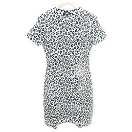 Abito in maglia GLOSSED LEOPARD di Theory