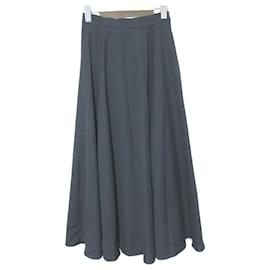Autre Marque Falda Maxi Drapada con Paneles LE CIEL BLEU
