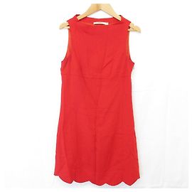 RED VALENTINO Kleid mit gewelltem Saum