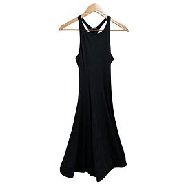 Vestido Largo Acampanado Emporio Armani