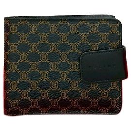 Céline Celine Macadam Trionfo Leather Wallet