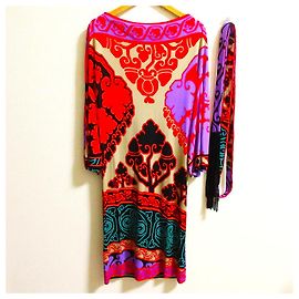 Autre Marque Abito in seta LEONARD PARIS