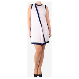 Light pink sleeveless cashmere dress - size UK 12 - Chanel