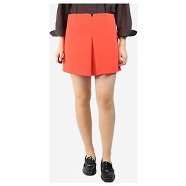 Versace Gonna mini rossa - taglia UK 10