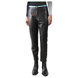 Schwarze Lederhosen - Größe UK 6 - Rag & Bone