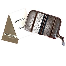 Bottega Veneta Intrecciato Leather Coin Case