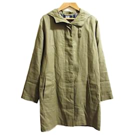 Autre Marque Abrigo de lino con capucha Mackintosh