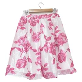 Falda de organza con estampado de flores M'S GRACY - Autre Marque