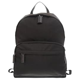 Schwarzer Nylon-Rucksack von Prada