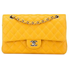 Borsa a Spalla Chanel Matelassé Coco Mark Double Flap con Catena