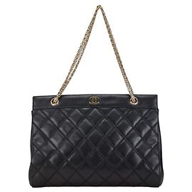 Chanel Bicolor Coco Mark Ketten-Schultertasche