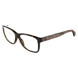 Chanel Brille Tweed Muster