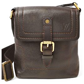 Borsa a Spalla da Uomo Louis Vuitton Coffee Utah Yuma