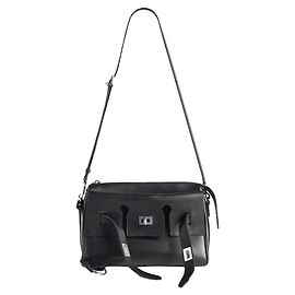 Balenciaga BORSA MESSENGER NERA PICCOLA CON ZIP BEL AIR PER UOMO