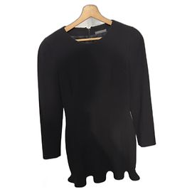 Alexander McQueen Mini Kleid Schwarz Viscose