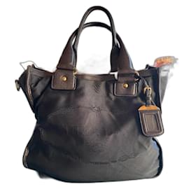 Bolso tote Prada negro de poliamida
