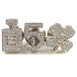 Set di spille a forma di quadrifoglio Chanel
