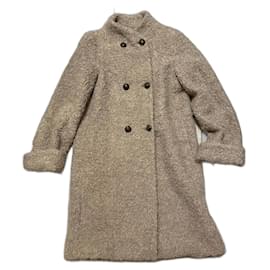 Abrigo Max Mara INTREND lana mohair alpaca gris