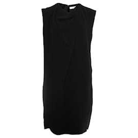 Schwarzes drapiertes Kleid von Celine - Céline