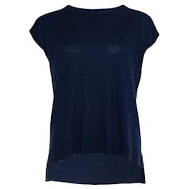 Haut bleu Diane Von Furstenberg avec nœud