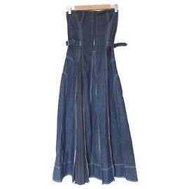 Autre Marque CASA FLINE Jeans Lange Kleid