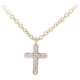 Tiffany & Co Collana Tiffany Metro Cross Au750