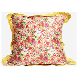 Rosa florales Kissen - Autre Marque