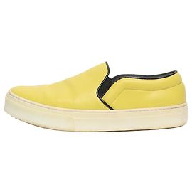 Céline Gelbe Leder-Slipper - Größe EU 38 (UK 5)