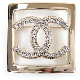 Spilla in strass Coco Mark A23P di CHANEL