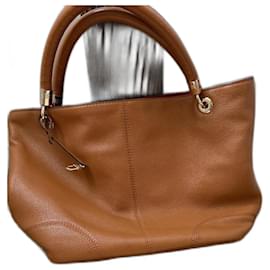 Bolso Lancel French Flair Shopper Camel de Cuero