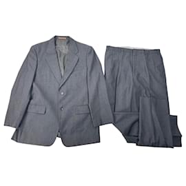 Terno de lã vintage Kansai Yamamoto antracite M/L - Autre Marque