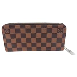 Louis Vuitton Zippy Geldbörse aus Damier-Canvas