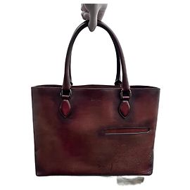 Autre Marque Altra Marca, Borsa Tote Berluti Toujours, Pelle, Marrone, Usato