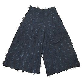Autre Marque Pantalones Gaucho de Lana con Cinta Grace Class