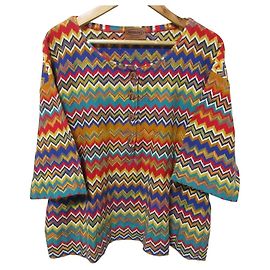 Autre Marque Top in maglia a maniche corte Missoni