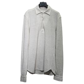 Polo 100% Capri in lino beige M - Autre Marque