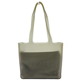 Graue Gummitasche von Chanel