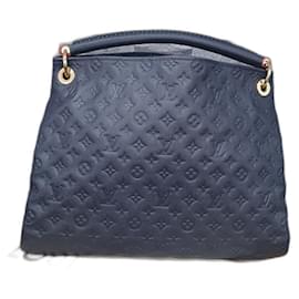 Louis Vuitton Artsy MM Pelle Empreinte Marino Rosso