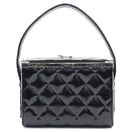 Chanel Black Leather Handbag