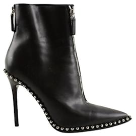Botas de cuero negro - Alexander Wang