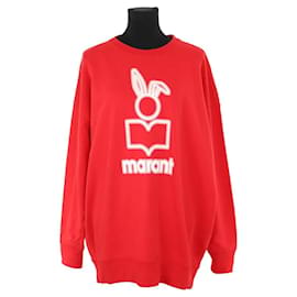 Sudadera de algodón roja - Isabel Marant