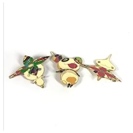Set di fermagli per capelli Louis Vuitton Takashi Murakami Panda Onion Head Flower