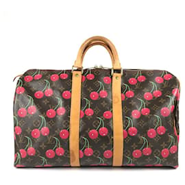 Borsa Boston Keepall 45 Monogramma Ciliegia Louis Vuitton